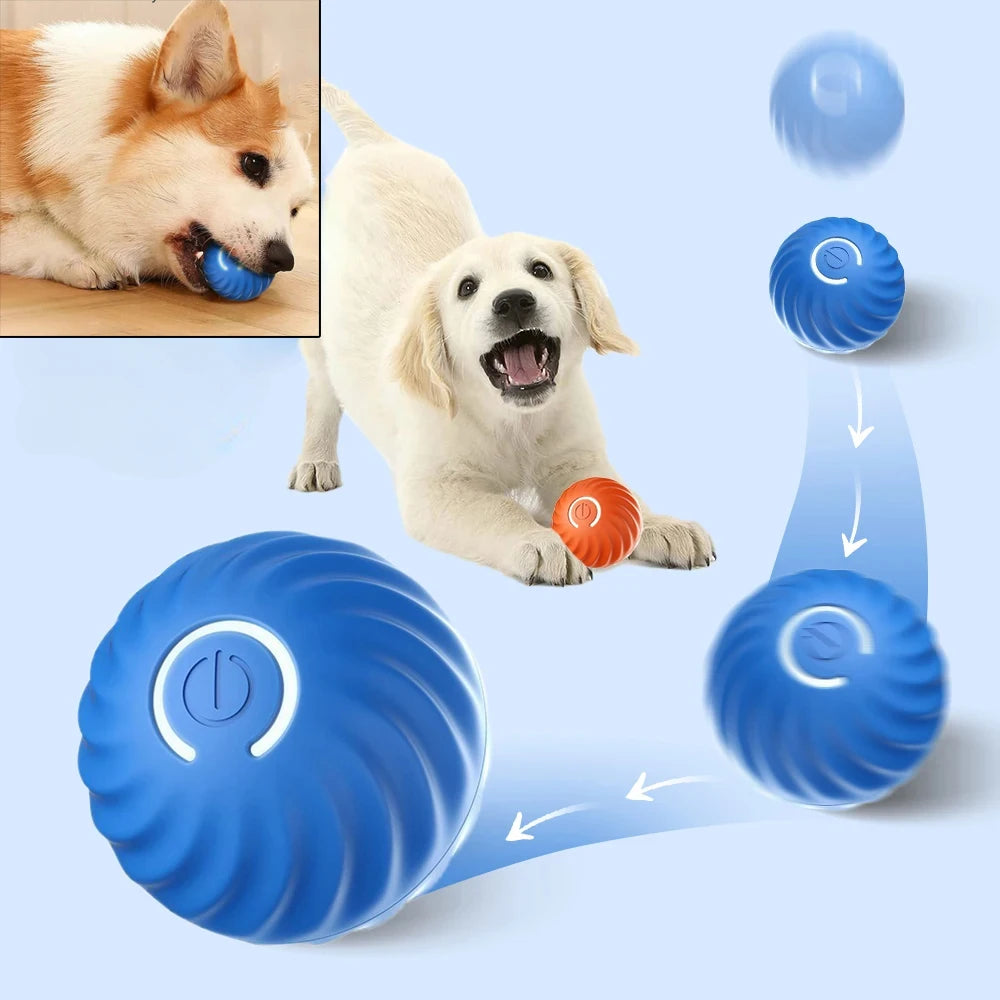Dog Automatic Moving Bouncing Toy Ball