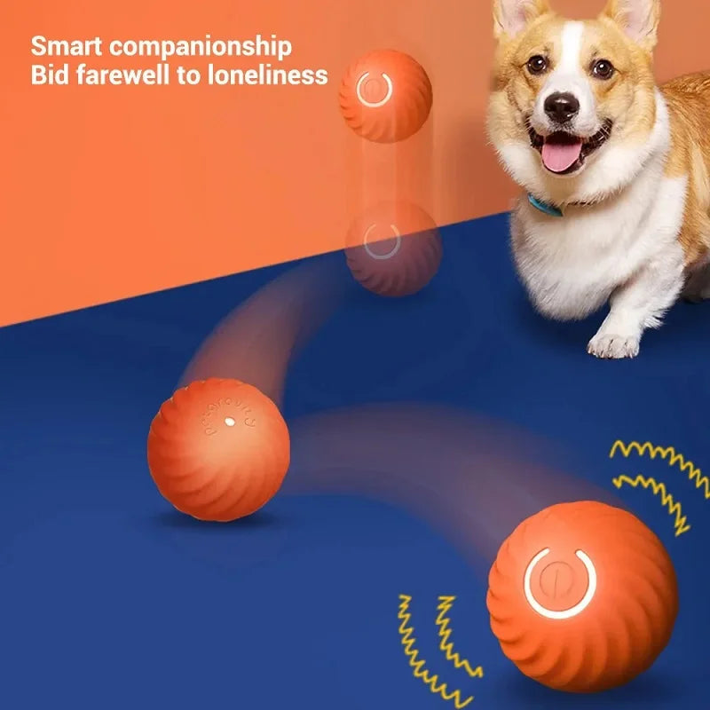 Dog Automatic Moving Bouncing Toy Ball